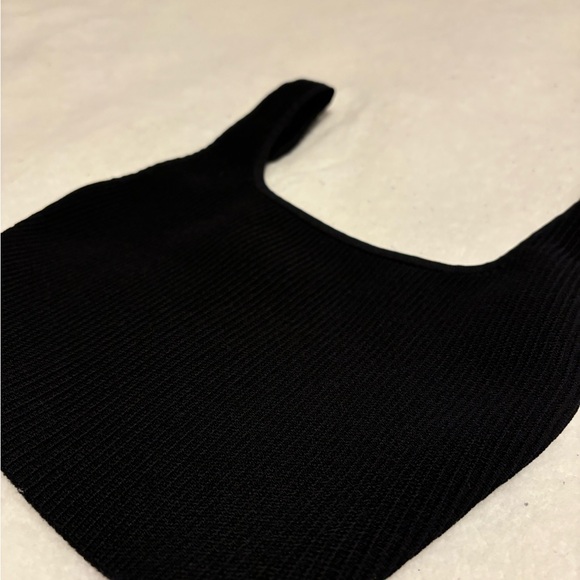Babaton Sculpt Knit Squareneck Cropped Tank - Picture 2 of 5